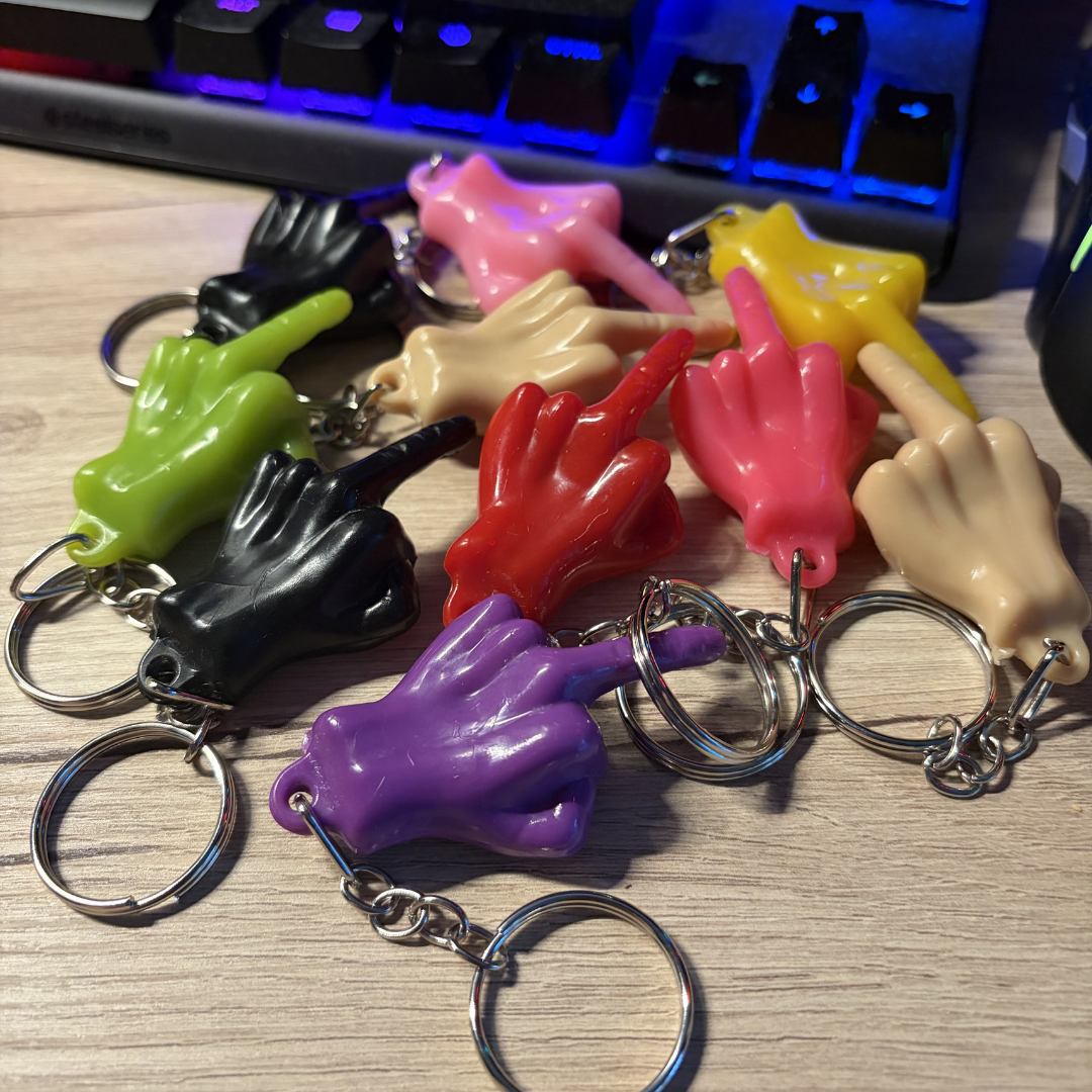 ZipPro® Orta Parmak Anahtarlık